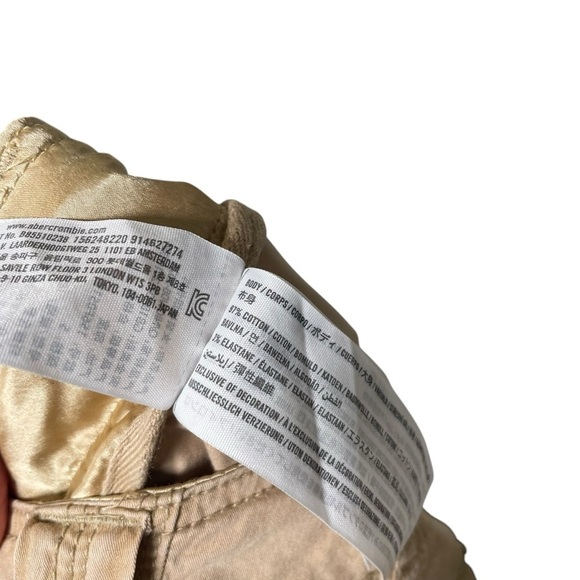 Abercrombie & Fitch 2000s Utility Pants in Light Brown Size S - Picture 6 of 8